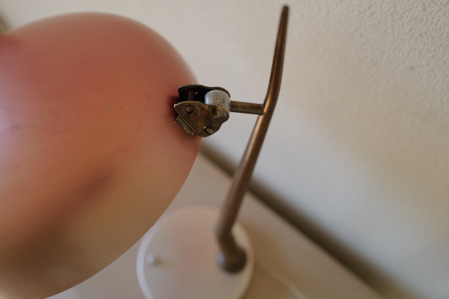Mid Century Desk Lamp Aluminium & Brass 1960s