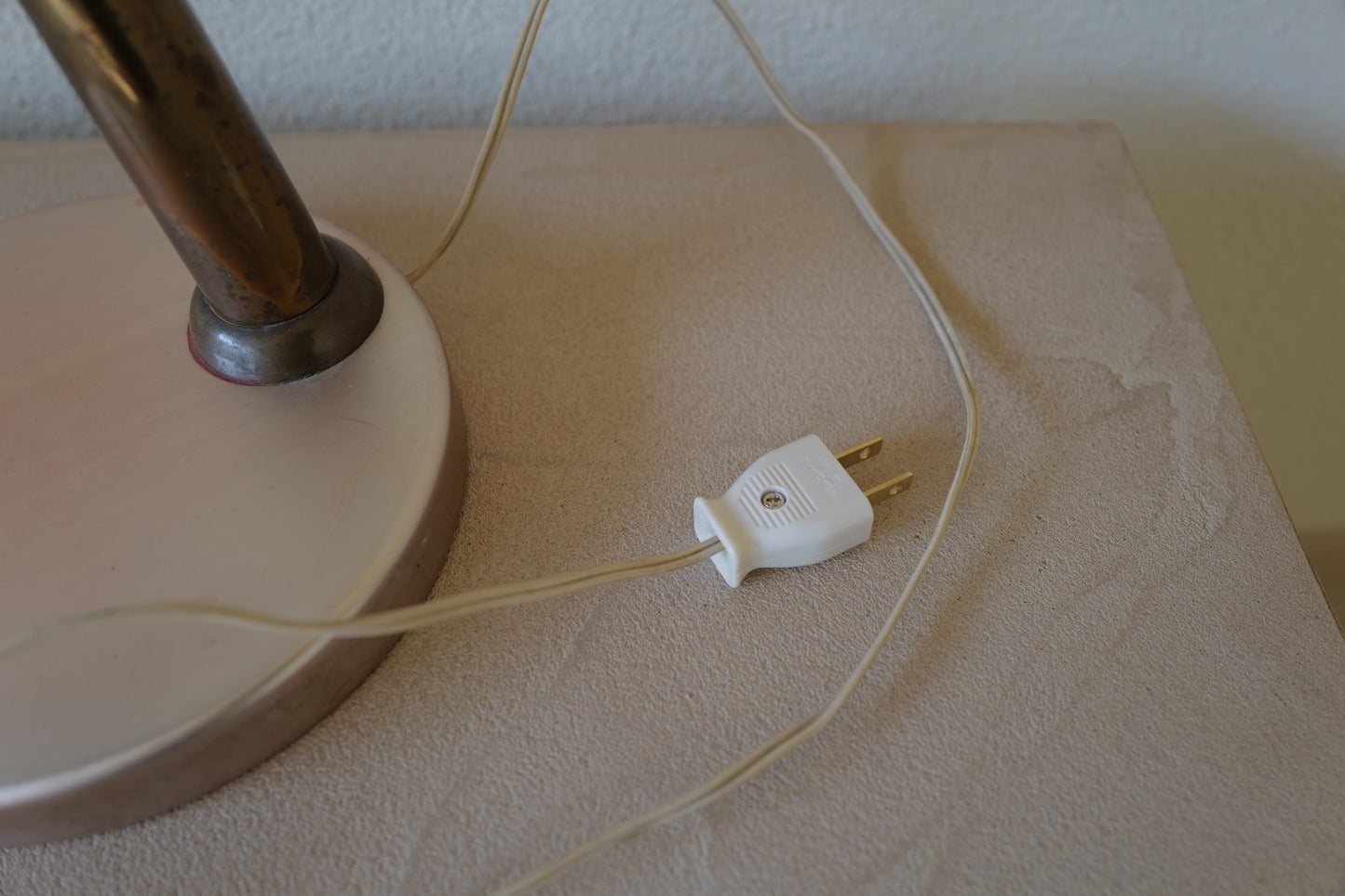 Mid Century Desk Lamp Aluminium & Brass 1960s
