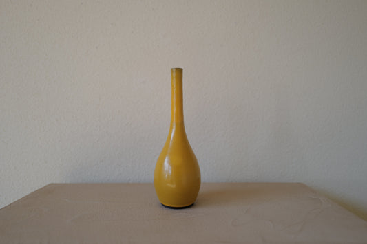 BKW BÖTTGER yellow vase 1960s German