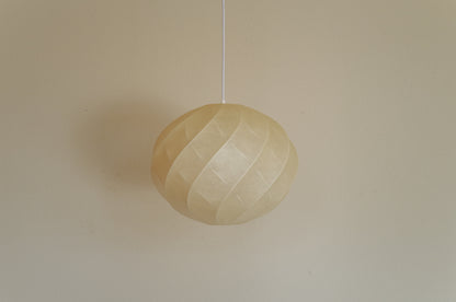 1960s cocoon pendant lamp by Goldkant