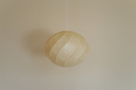 1960s cocoon pendant lamp by Goldkant