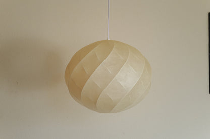 1960s cocoon pendant lamp by Goldkant