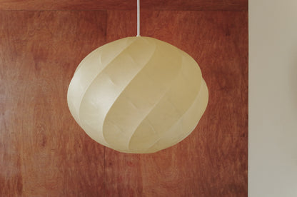 1960s cocoon pendant lamp by Goldkant