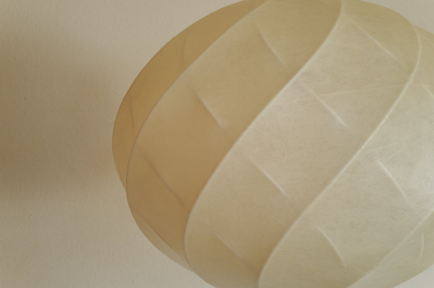 1960s cocoon pendant lamp by Goldkant