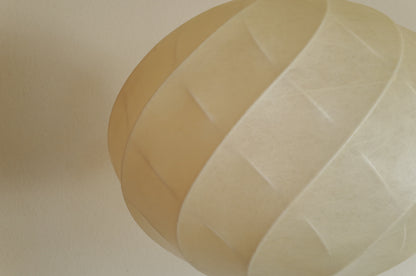 1960s cocoon pendant lamp by Goldkant