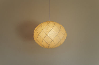 1960s cocoon pendant lamp by Goldkant