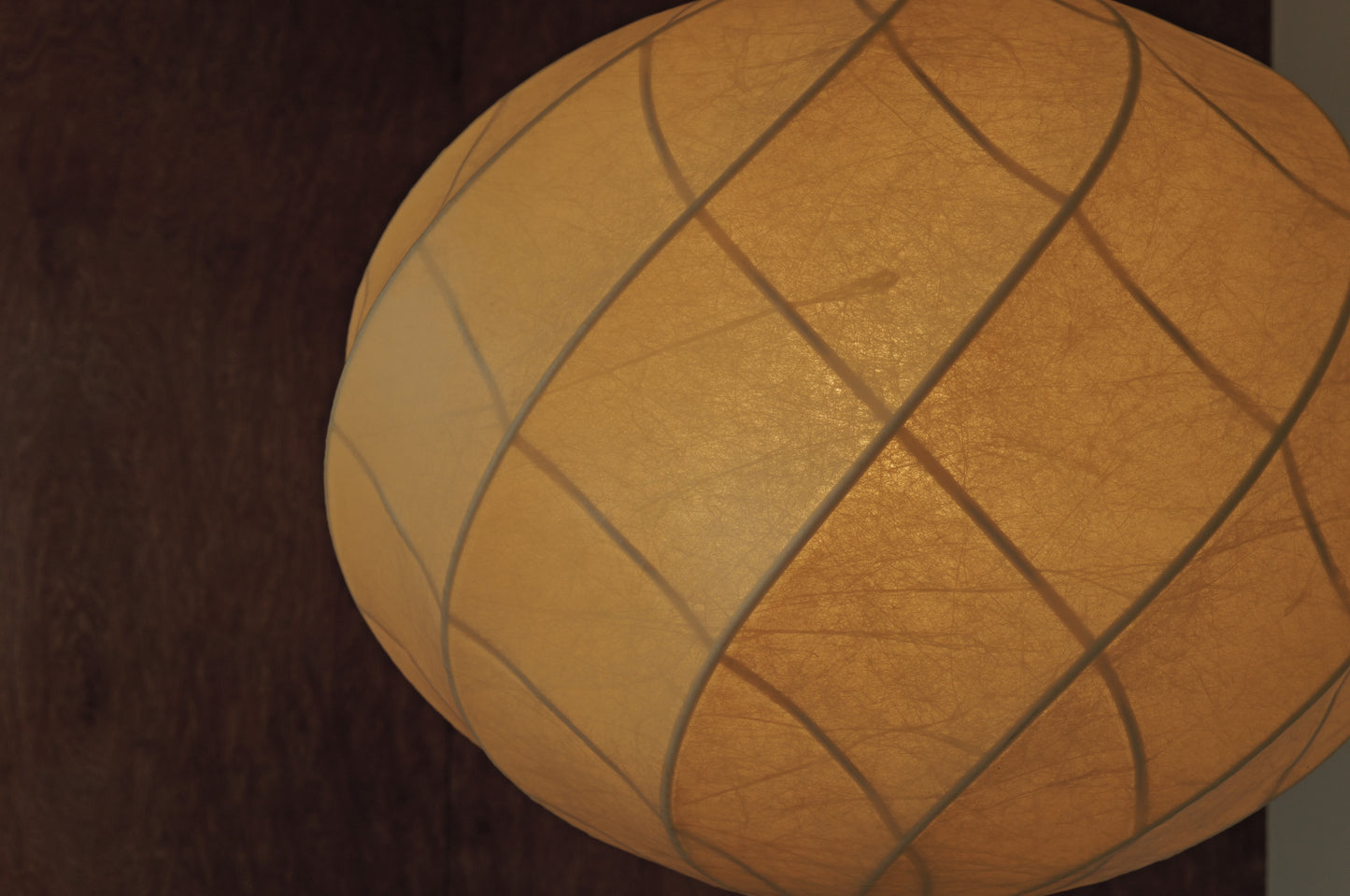 1960s cocoon pendant lamp by Goldkant