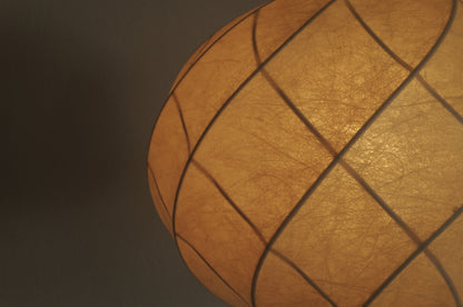 1960s cocoon pendant lamp by Goldkant