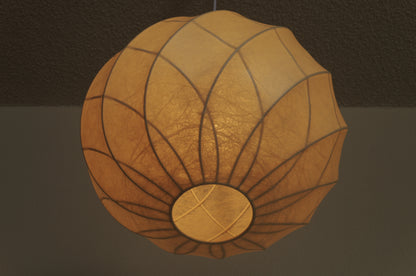 1960s cocoon pendant lamp by Goldkant