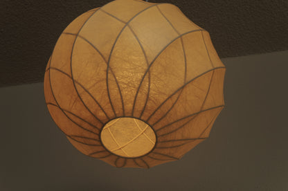 1960s cocoon pendant lamp by Goldkant
