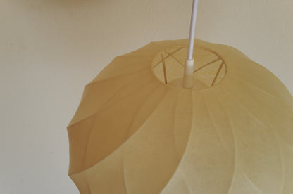 1960s cocoon pendant lamp by Goldkant