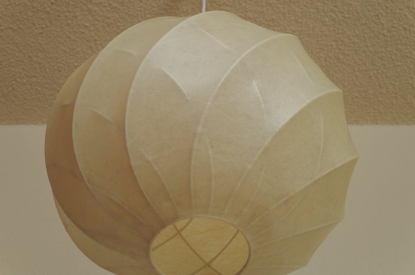 1960s cocoon pendant lamp by Goldkant