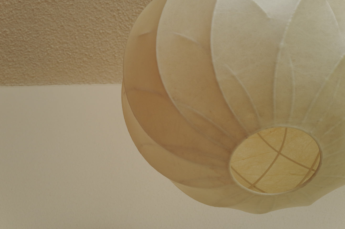 1960s cocoon pendant lamp by Goldkant