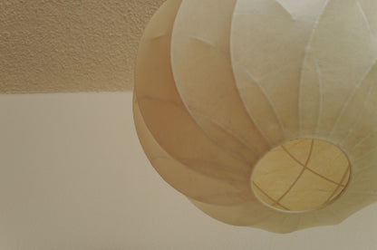 1960s cocoon pendant lamp by Goldkant