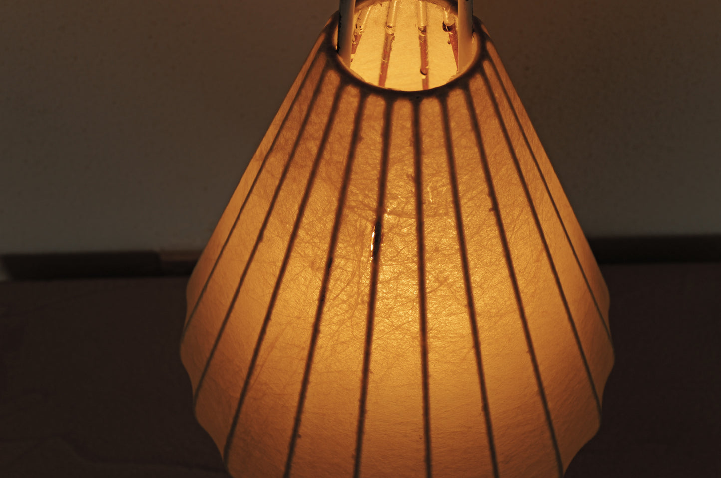 1960s cocoon table lamp