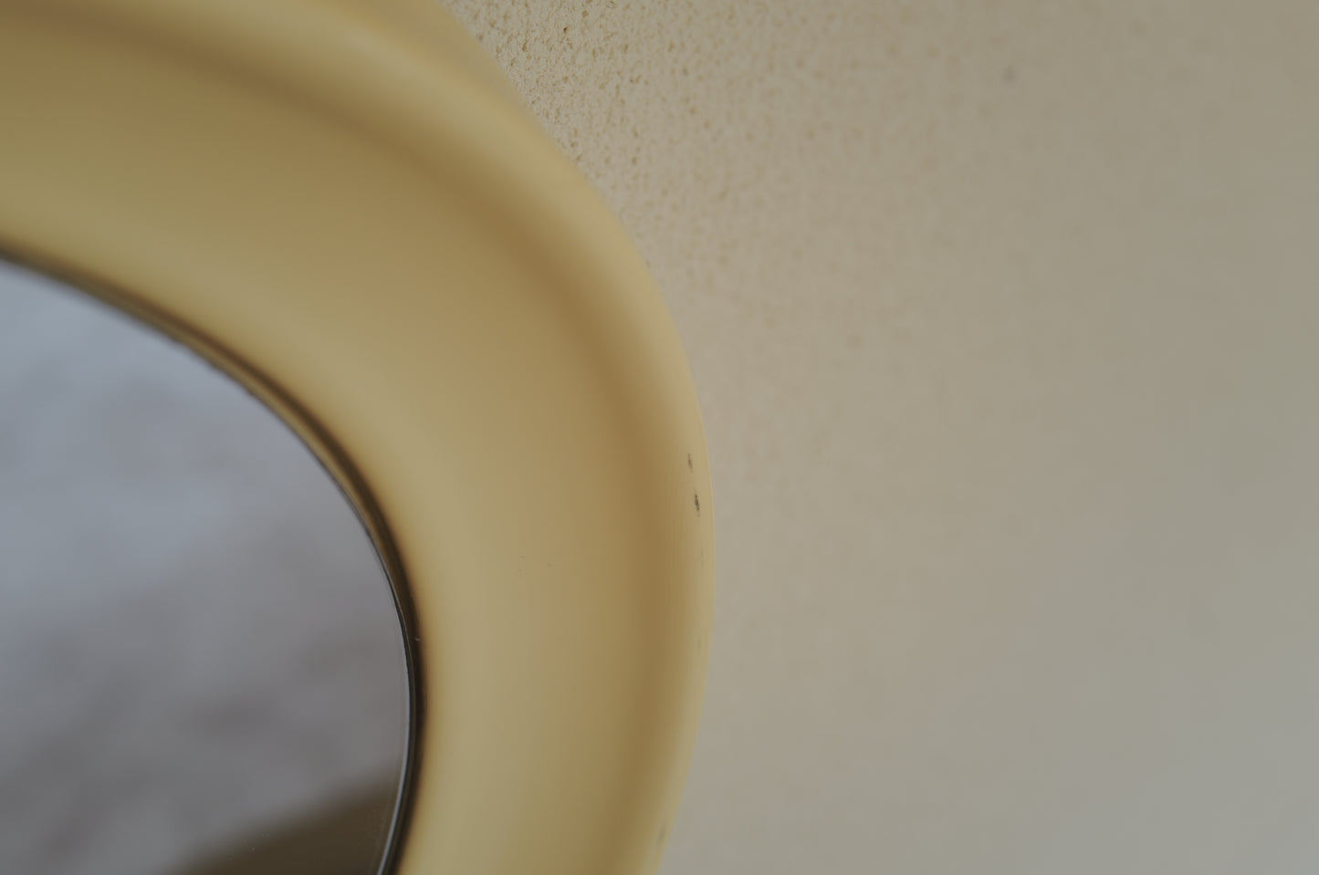 1970s Space Age Oval Mirror by Pejal