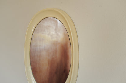1970s Space Age Oval Mirror by Pejal