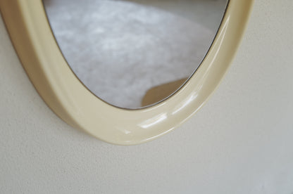 1970s Space Age Oval Mirror by Pejal