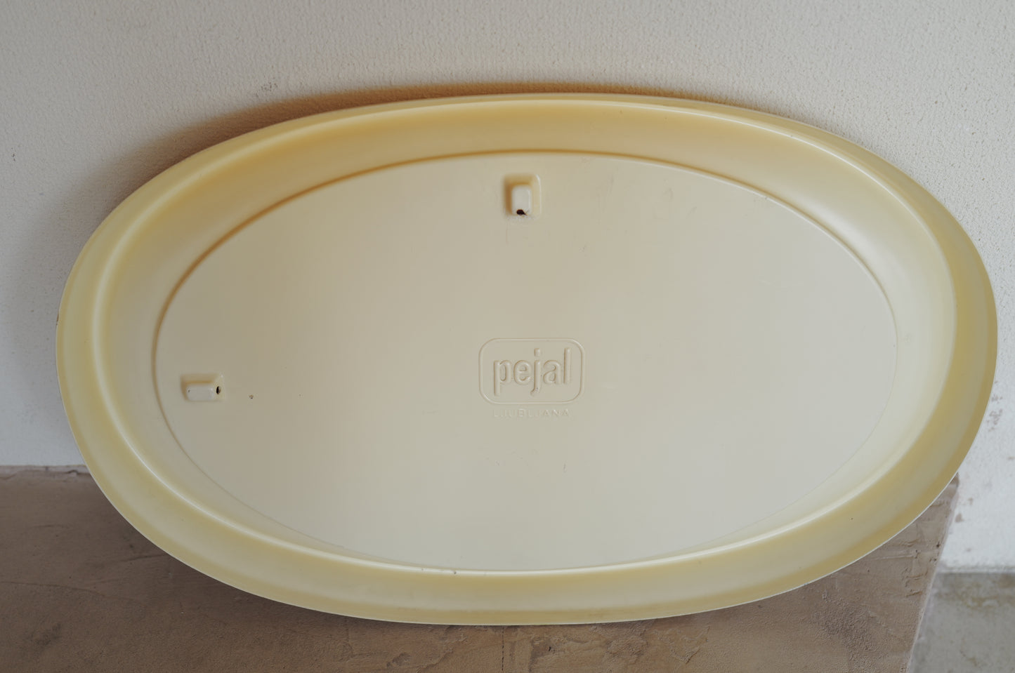 1970s Space Age Oval Mirror by Pejal