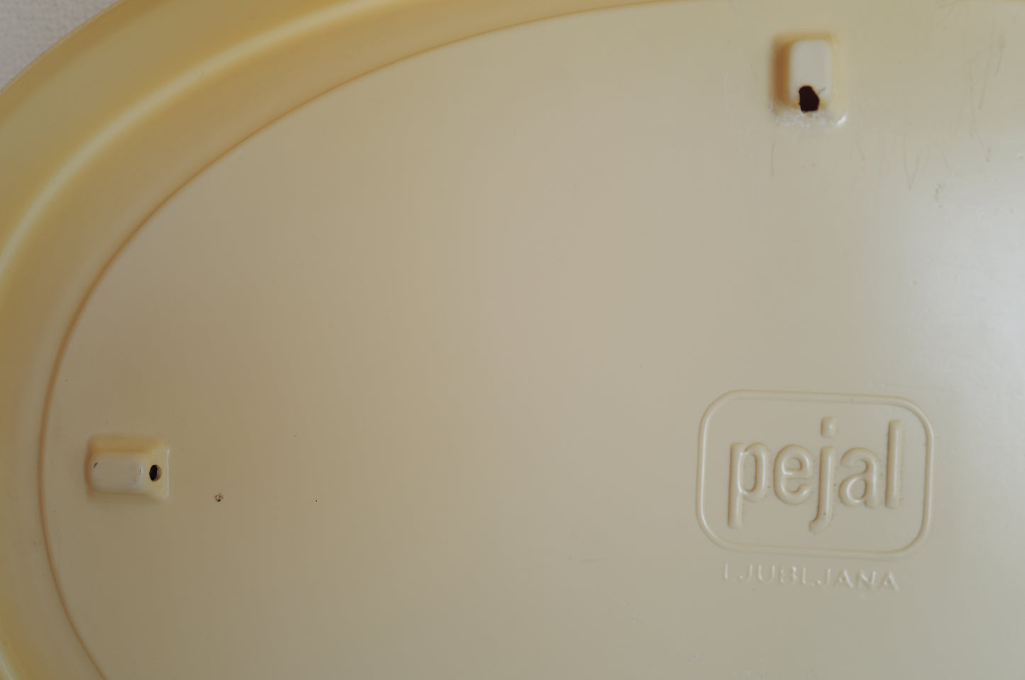 1970s Space Age Oval Mirror by Pejal
