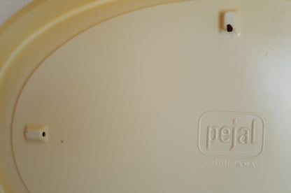1970s Space Age Oval Mirror by Pejal