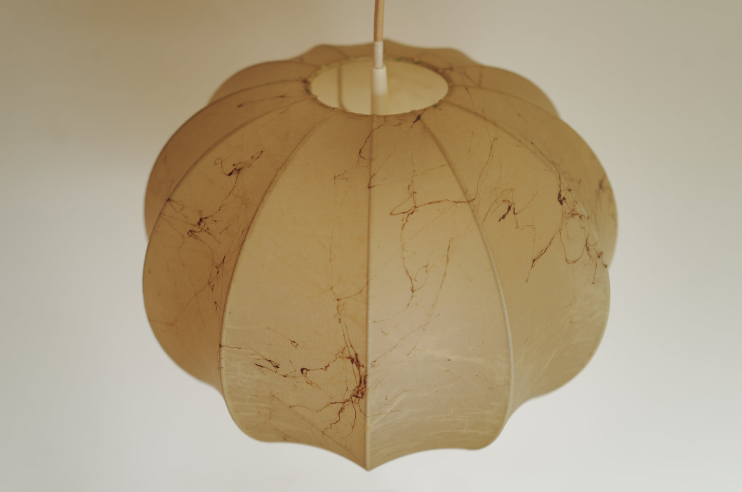 1960s cocoon pendant lamp by goldkant