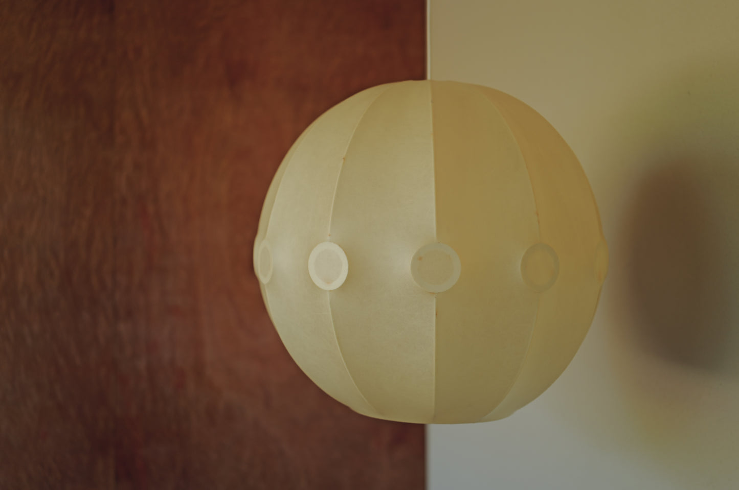 XXL  1960s cocoon pendant lamp by Friedel Wauer