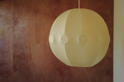 XXL  1960s cocoon pendant lamp by Friedel Wauer