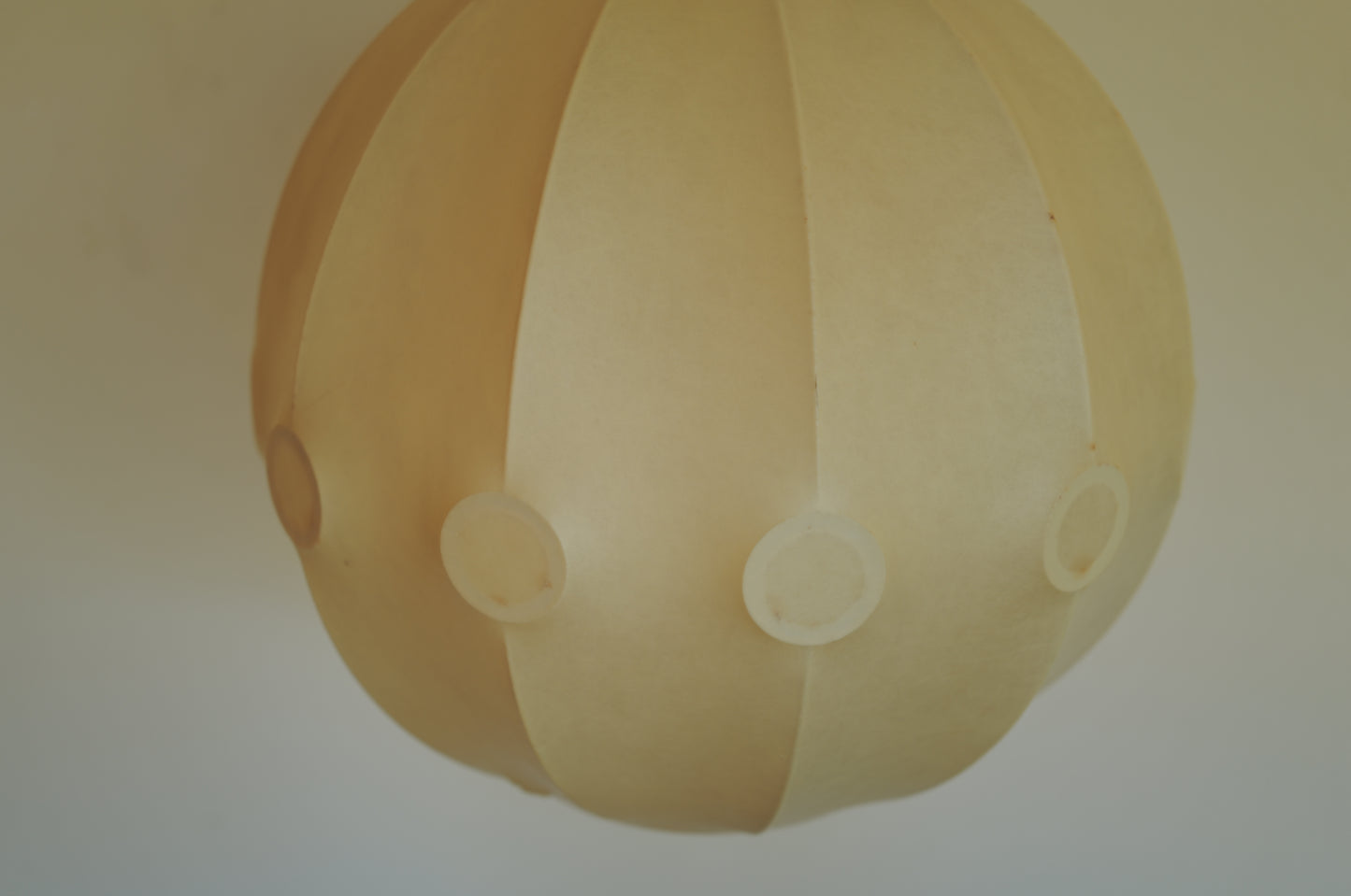 XXL  1960s cocoon pendant lamp by Friedel Wauer