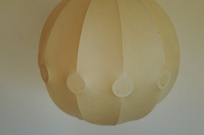 XXL  1960s cocoon pendant lamp by Friedel Wauer