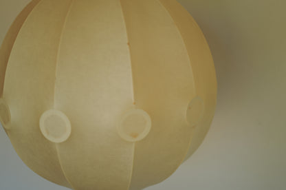 XXL  1960s cocoon pendant lamp by Friedel Wauer