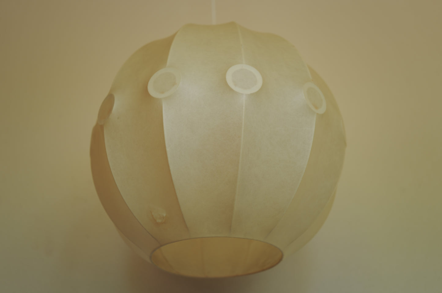 XXL  1960s cocoon pendant lamp by Friedel Wauer