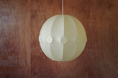 XXL  1960s cocoon pendant lamp by Friedel Wauer