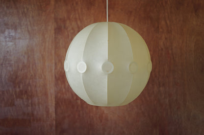 XXL  1960s cocoon pendant lamp by Friedel Wauer