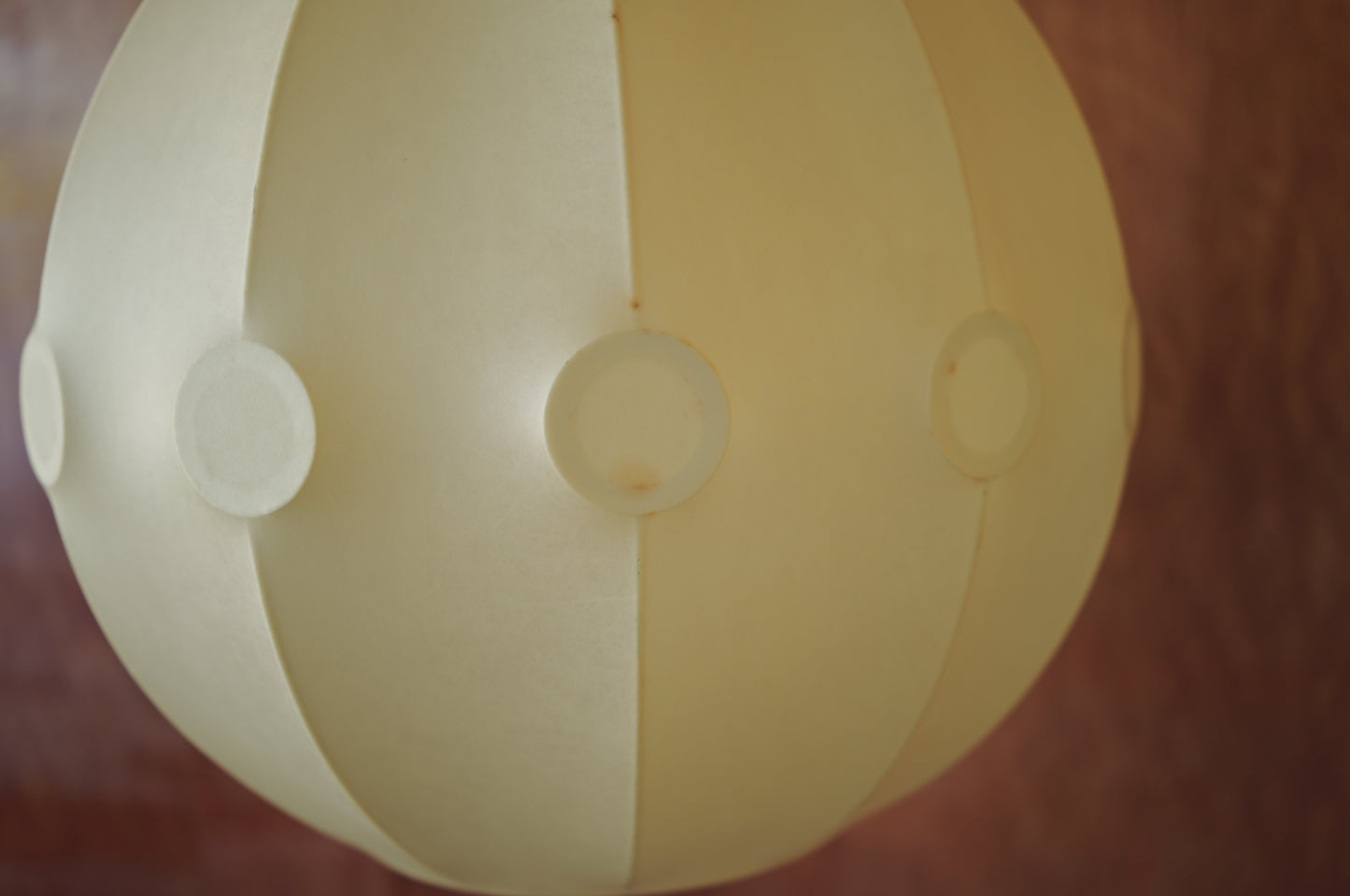XXL  1960s cocoon pendant lamp by Friedel Wauer