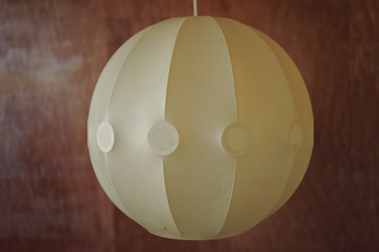 XXL  1960s cocoon pendant lamp by Friedel Wauer