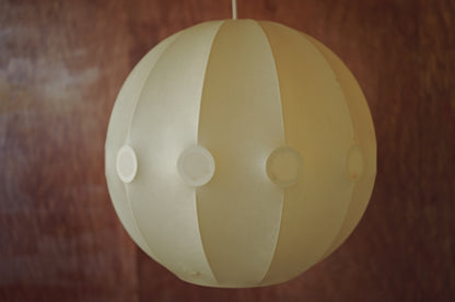 XXL  1960s cocoon pendant lamp by Friedel Wauer