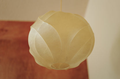 1960s cocoon pendant lamp  by Friedel Wauer