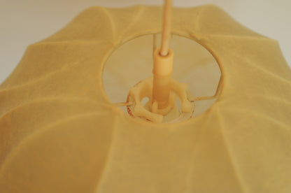 1960s cocoon pendant lamp  by Friedel Wauer