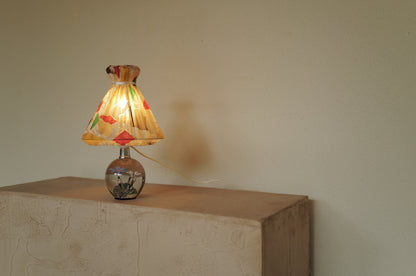 1960s glass table lamp