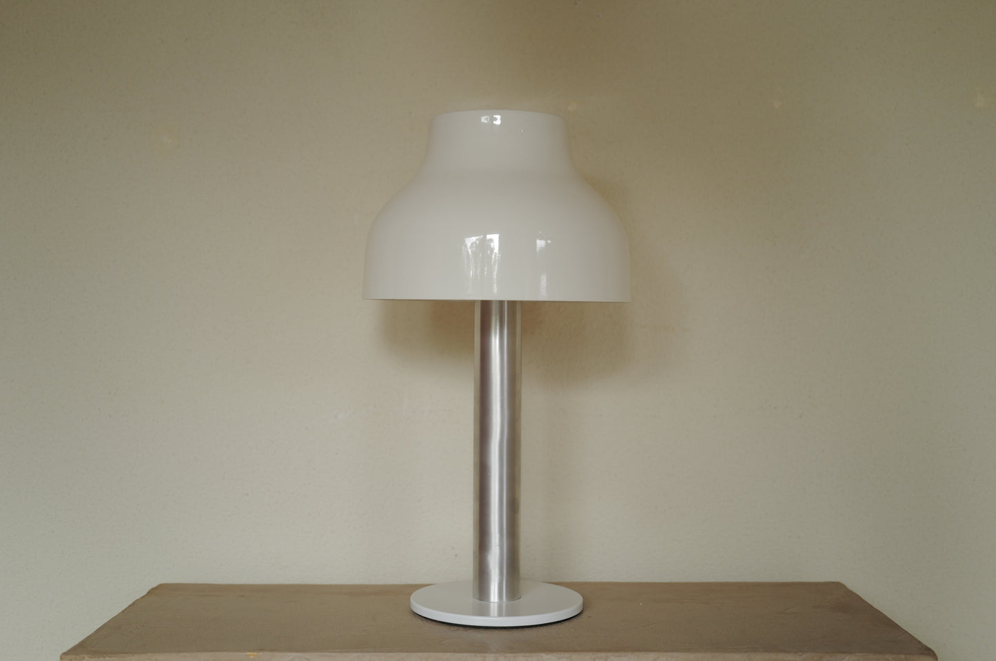 1960s iron mushroom lamp