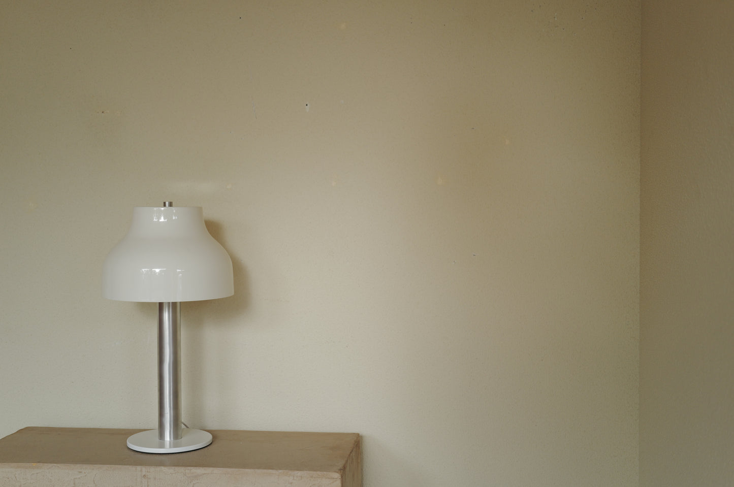 1960s iron mushroom lamp