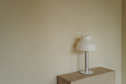 1960s iron mushroom lamp