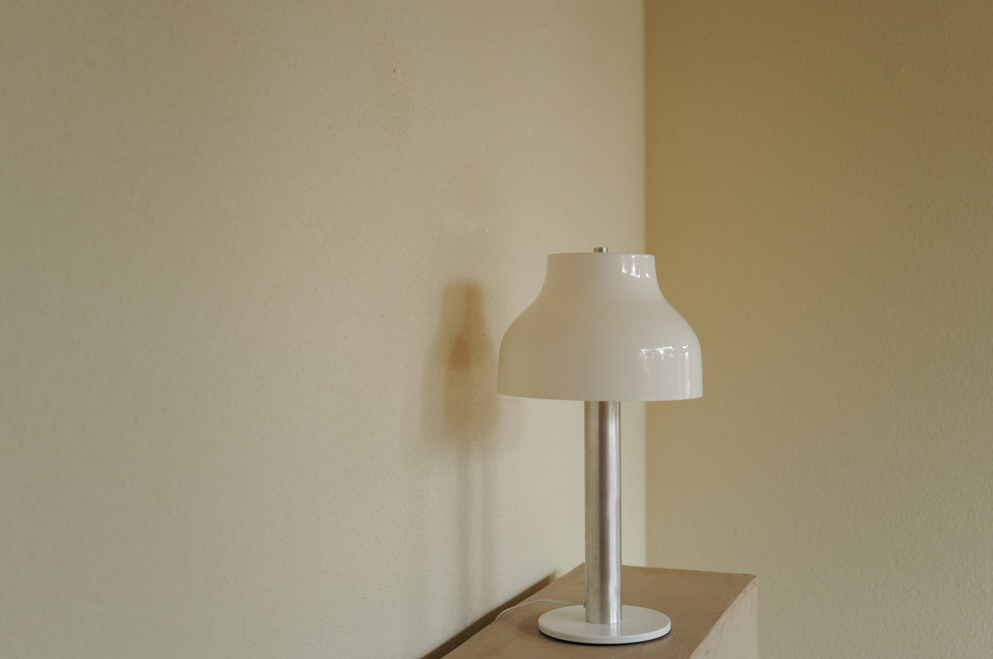 1960s iron mushroom lamp
