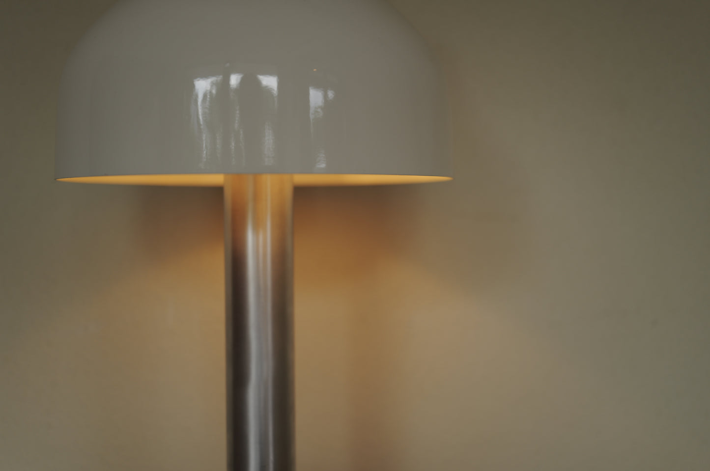 1960s iron mushroom lamp