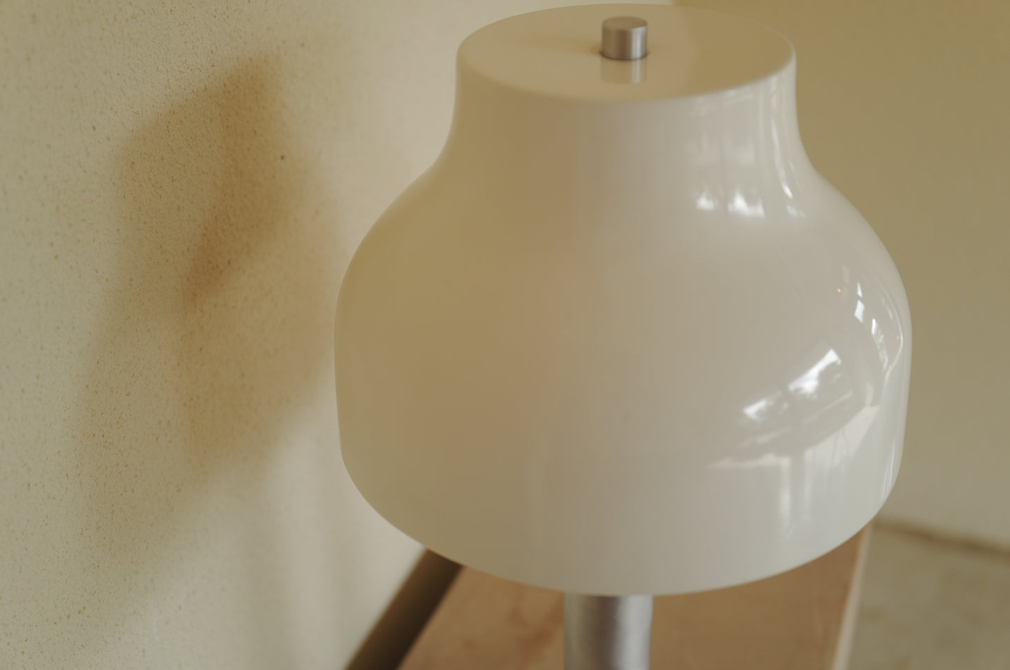1960s iron mushroom lamp