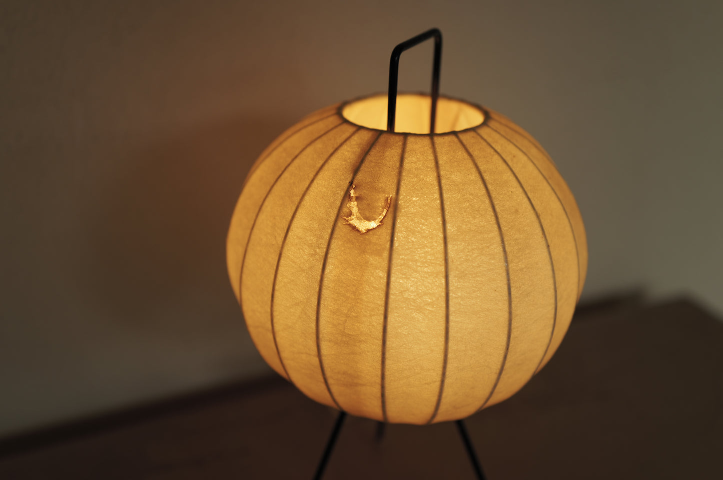 1960s Cocoon tripod table lamp ①