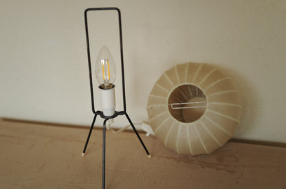 1960s Cocoon tripod table lamp ①