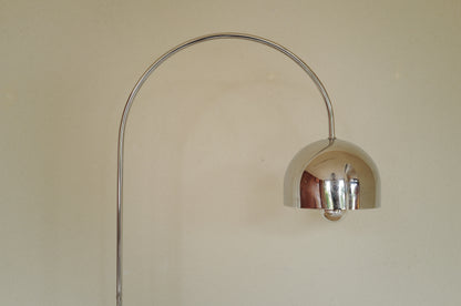 1970s Chrome Table Lamp  on Travertine