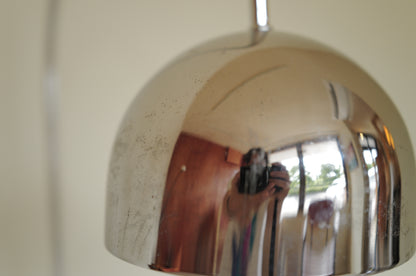 1970s Chrome Table Lamp  on Travertine